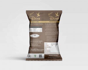 Desiccated coconut powder